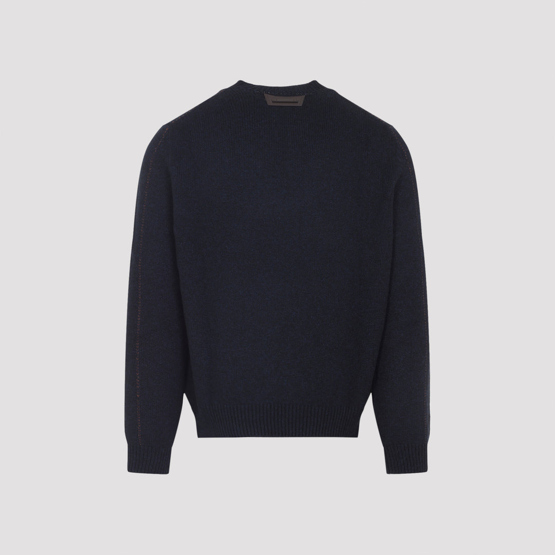 Berluti Pullover - Blu | c202881bf001bf28b54a210a985c30616fdfd517