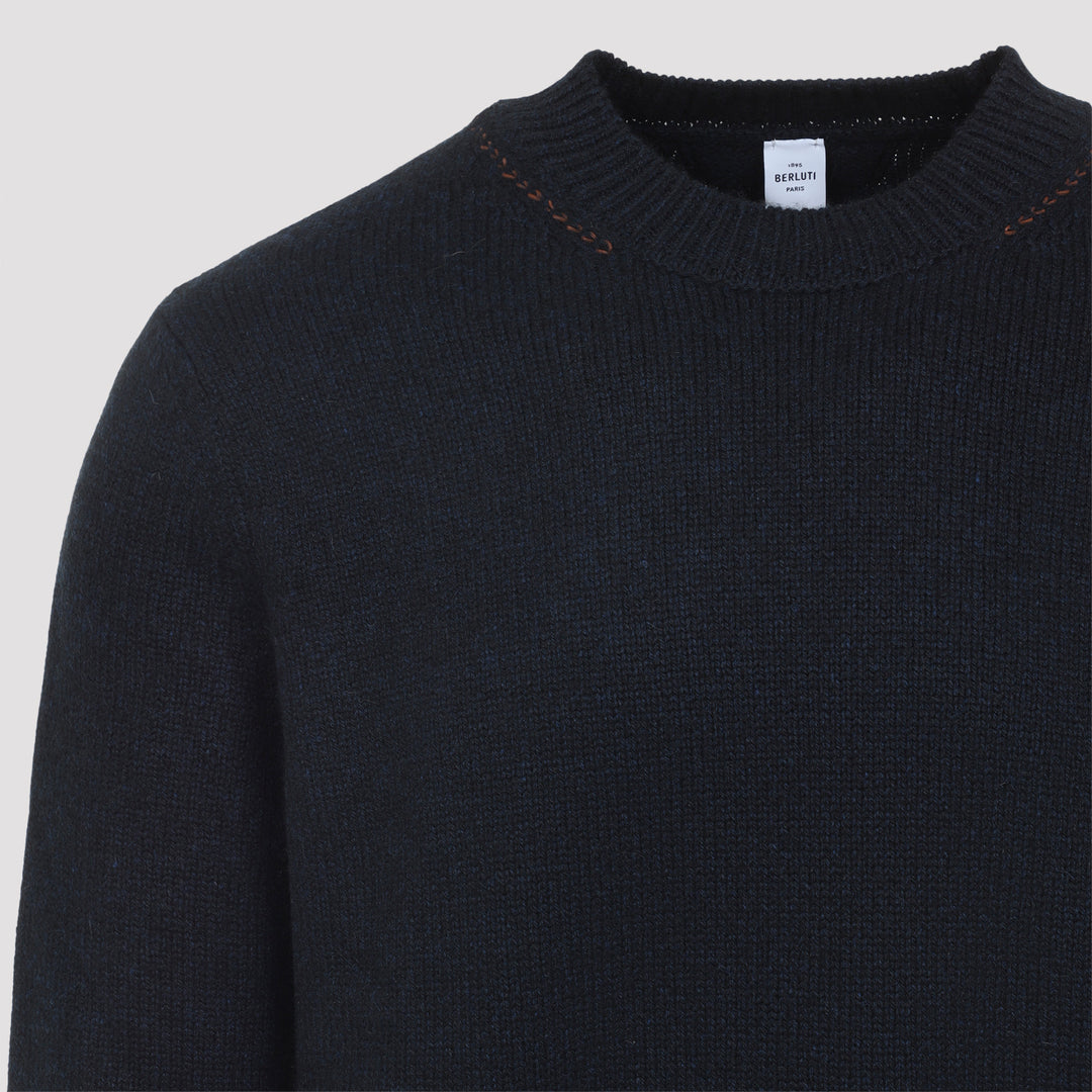 Berluti Pullover - Blu | c811095680750b9456578989b8be50b0ba1cccd2