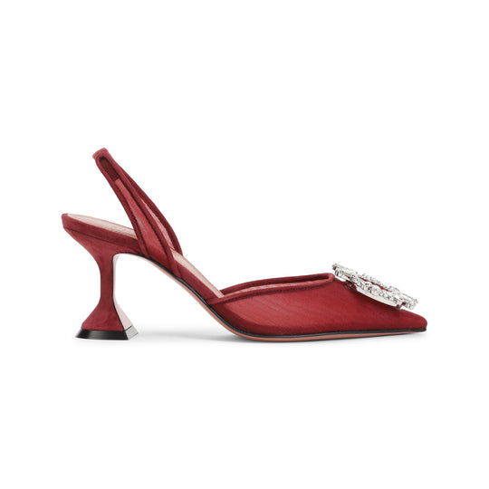 Red Begum 70 Mesh Pumps