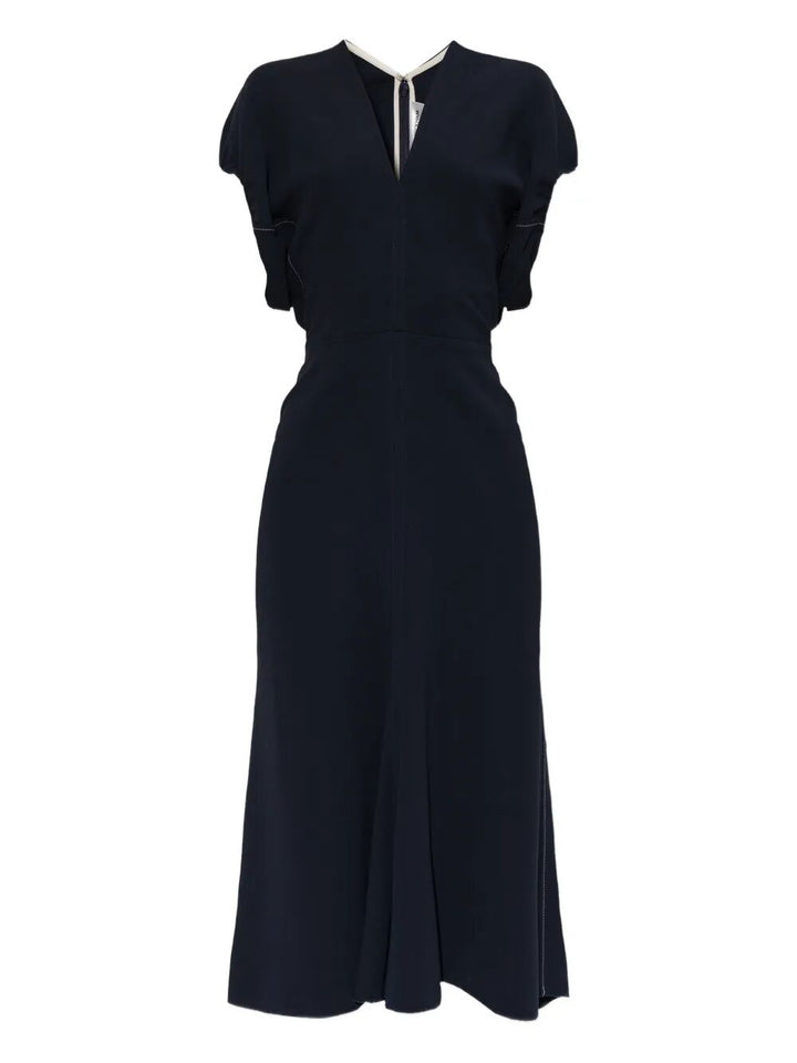 Victoria Beckham Midi dresses - Blu | 1ab0f76cf55123528686b6f52294e419a9f94998