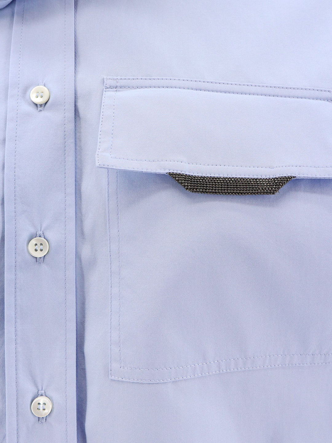 Brunello Cucinelli Shirts - Blue and green | 507ba009cbcd2c466b183532de157b06afd49365