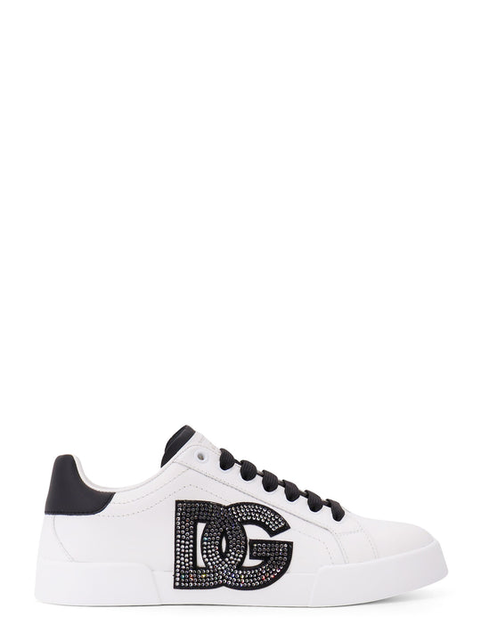 Portofino Light Strobel Leather Low-Top Sneakers