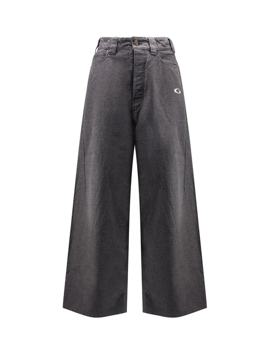 Trompe L'Oeil Denim Trousers