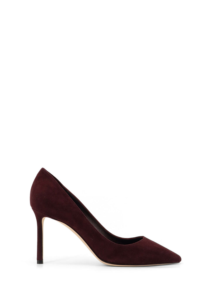Jimmy Choo With Heel - DEEP MERLOT | d44729dcd76dacaae5720e266325b7420cadcfd1