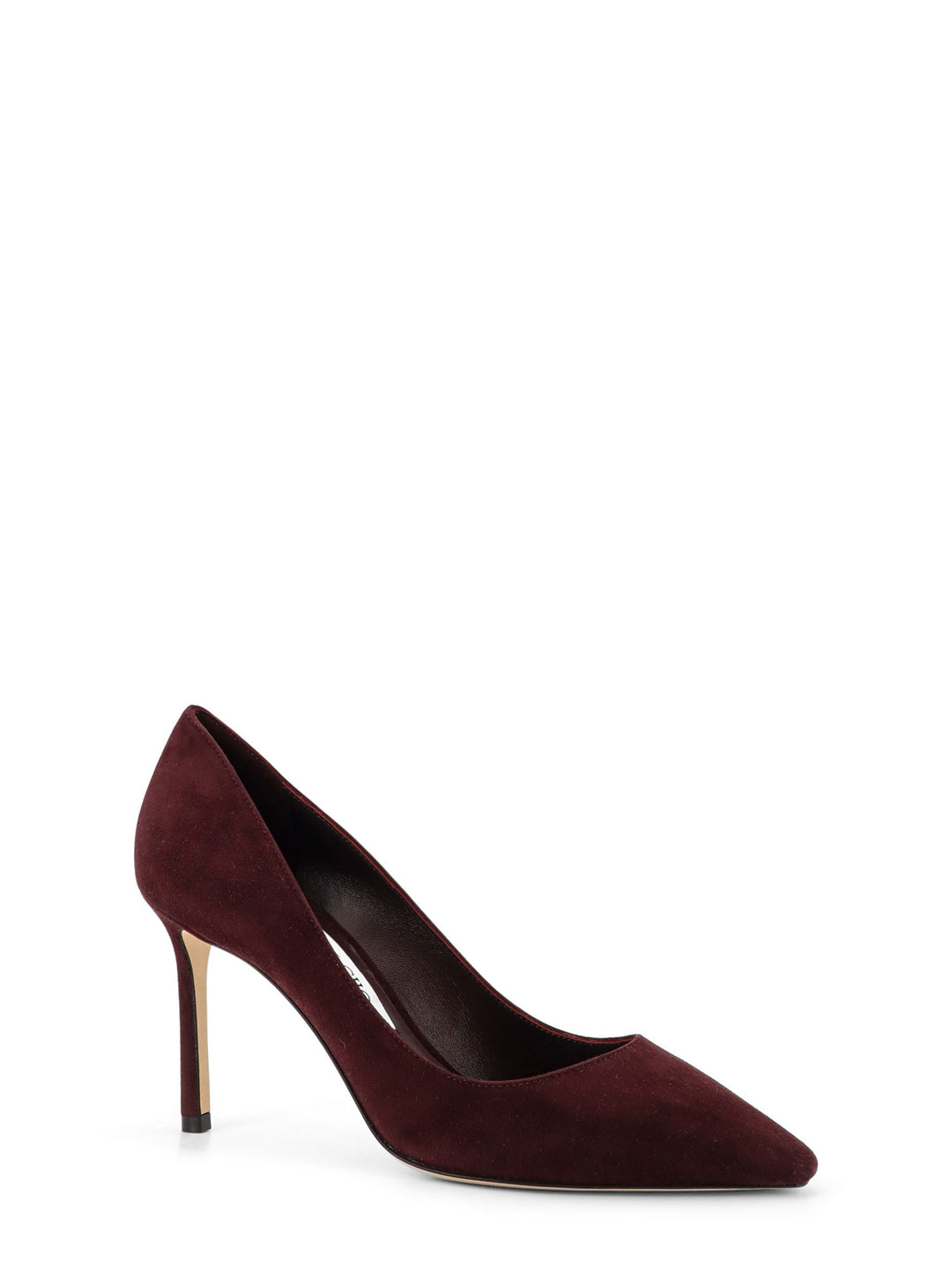 Jimmy Choo With Heel - DEEP MERLOT | f8211c530b8f44a43d64a9af18688812cae7eccf