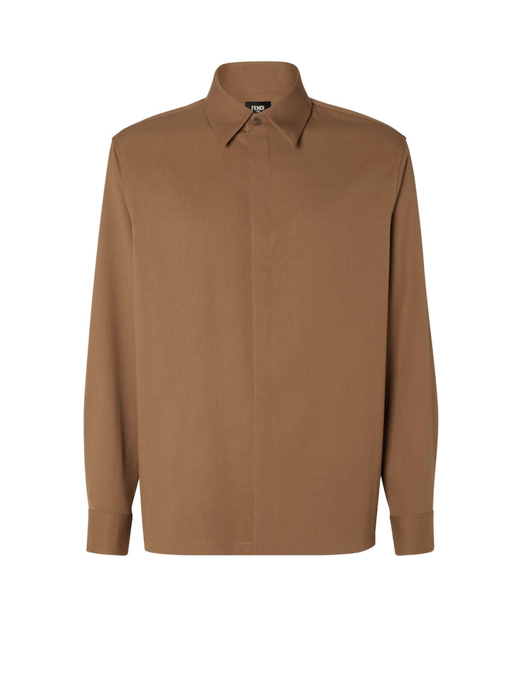 Fendi Shirts - Marrone | 7b6a556d728c5ffaeb605e43fa70e059700e4679