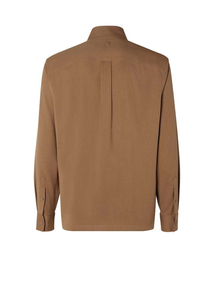 Fendi Shirts - Marrone | e94be0e03ce577ba75170a24774179eff90af036