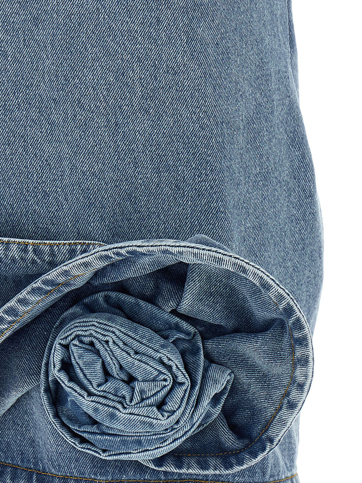 Magda Butrym Denim 10 Dress Abiti - Celeste | 9aa46b4b31e8d775293abb4c6bf934596658a143