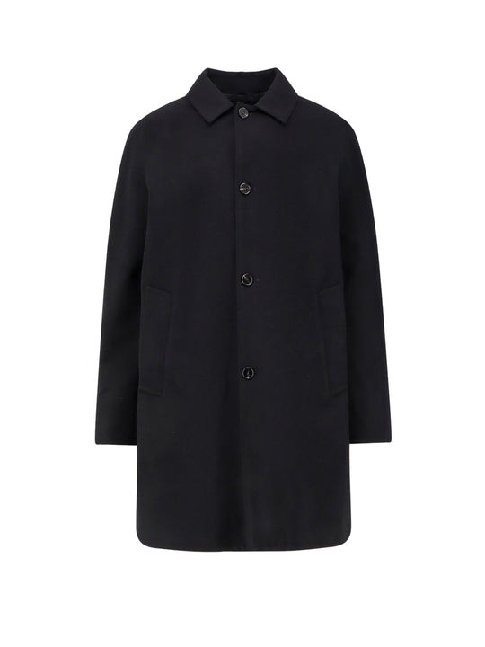 Cantuccio Felt Wool Coat With Padded Lining