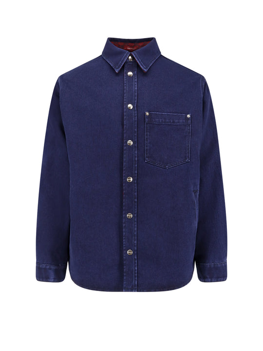 Cotton And Wool Shirt/Jacket