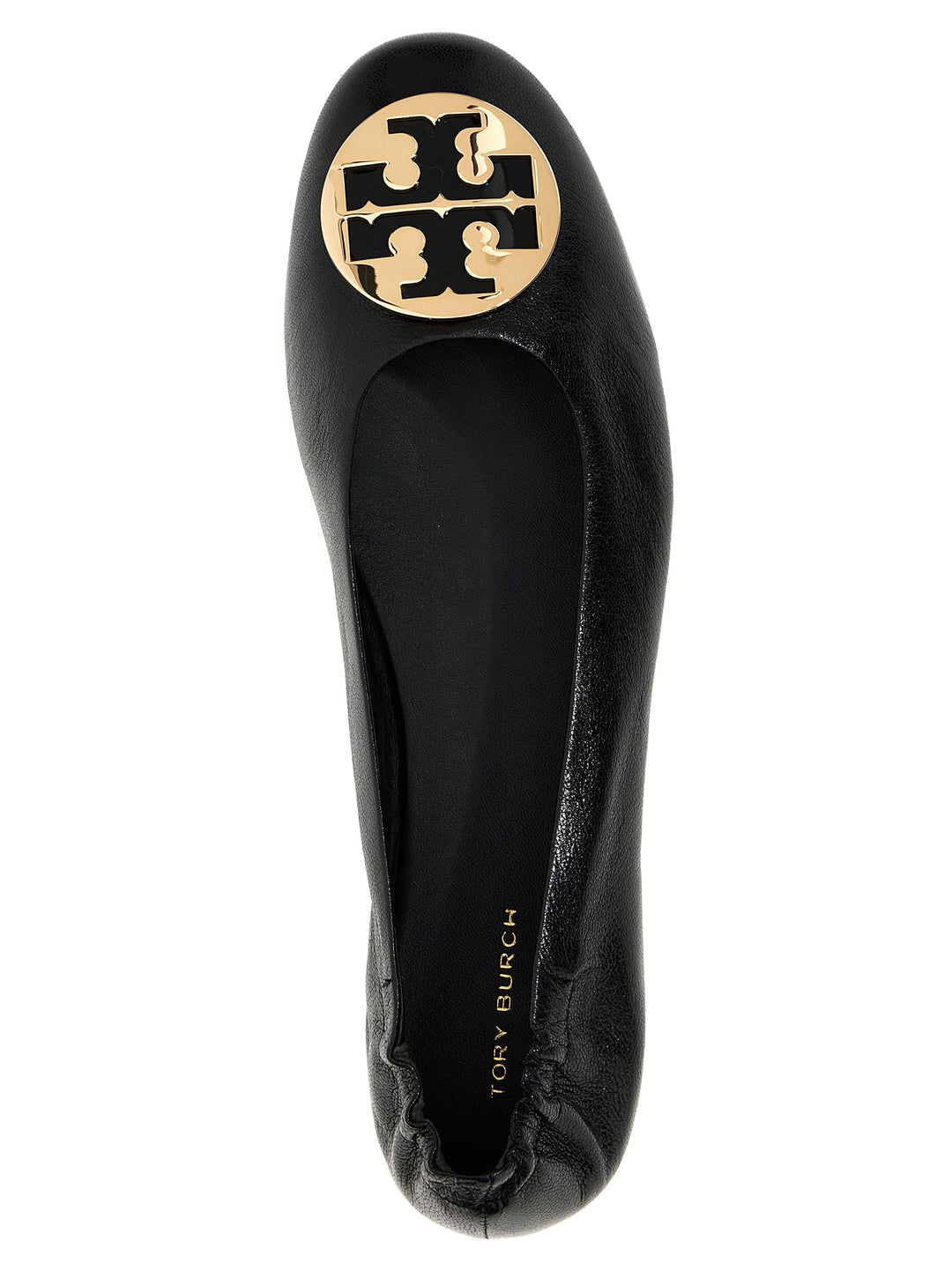 Tory Burch New Logo Flat shoes - Nero | 7326074645ee3bd6e56e158b44dc7f8553f0febb