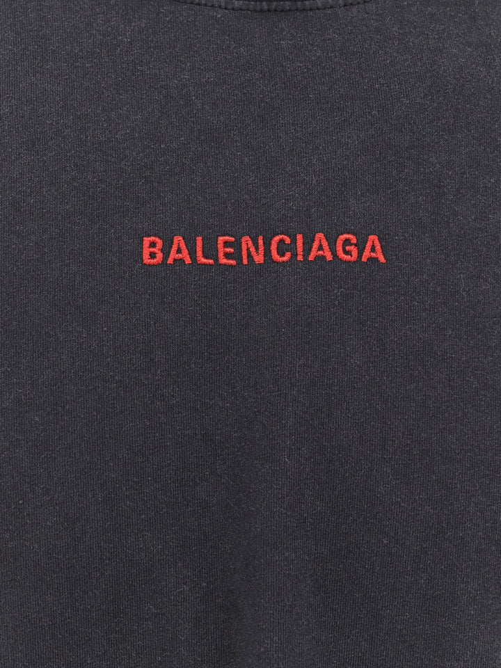 Balenciaga T-shirts and Polos - FADED WASHED BLK/RED | 1507cab12990605ebfdee2785811031c4c2d5bdd