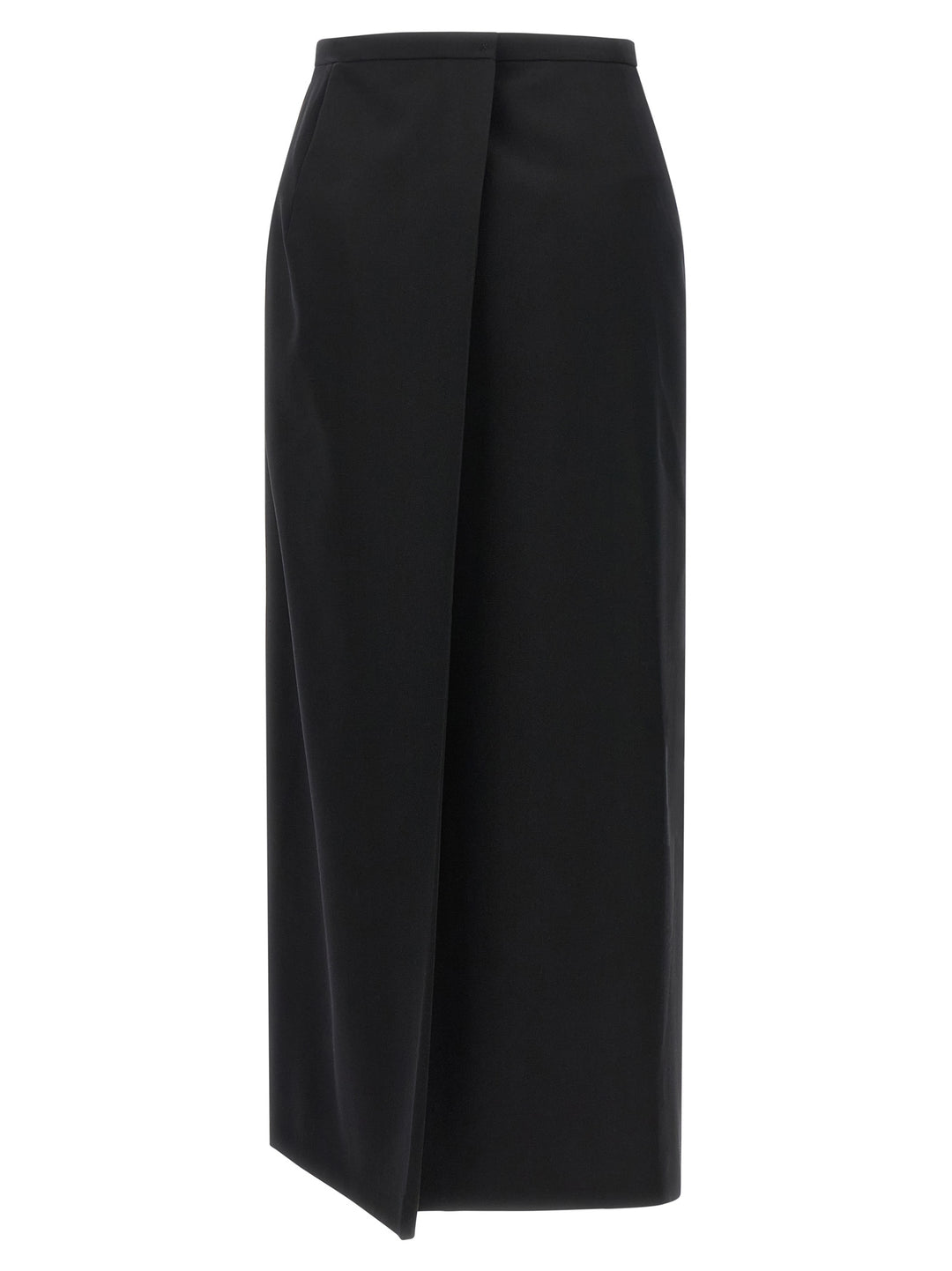Magda Butrym Skirt With Closure And Back Panel Gonne - Nero | 5c4f0d5ac582b7f79c5a45143d708b9ade576f07