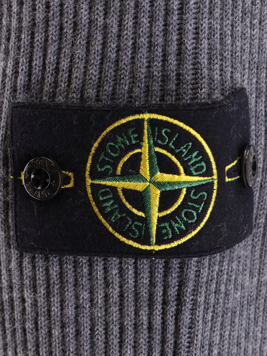 Stone Island Sweaters - MELANGE DARK GREY | 1730c45cc96ab427fb25cdde9daf3d94783323ff