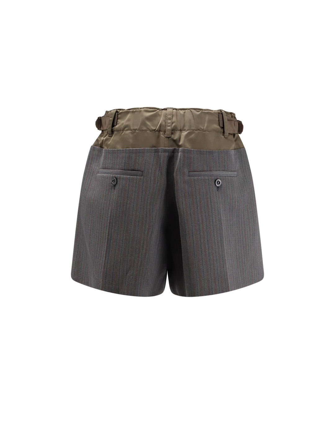 Sacai Shorts - GRAY×D/KHAKI | 64b37c1add316dfc56a6993a0b5d2ea400b4ed15