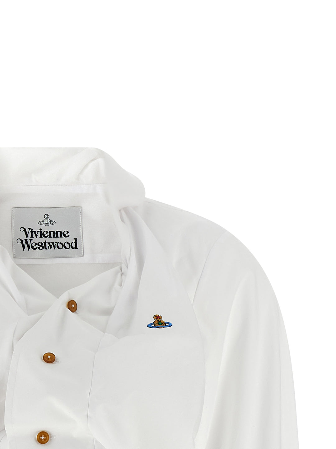 Vivienne Westwood Drunken Camicie - Bianco | 67ce25c7656480c0004fa122bba94e134aa2471a