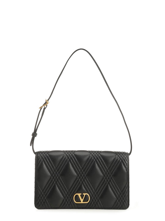 Valentino Garavani Quiltie 67 Mini Quilted Leather Shoulder Bag