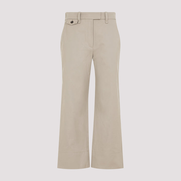 Brunello Cucinelli Cropped - Nude & Neutrals | 11fcd9c9496aac5837849ce876d858a48e4848ab