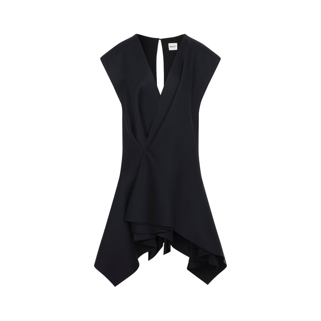 Khaite Midi dresses - Nero | 9517c1902789b9d5724ae9d3ce654c820fbc88d7