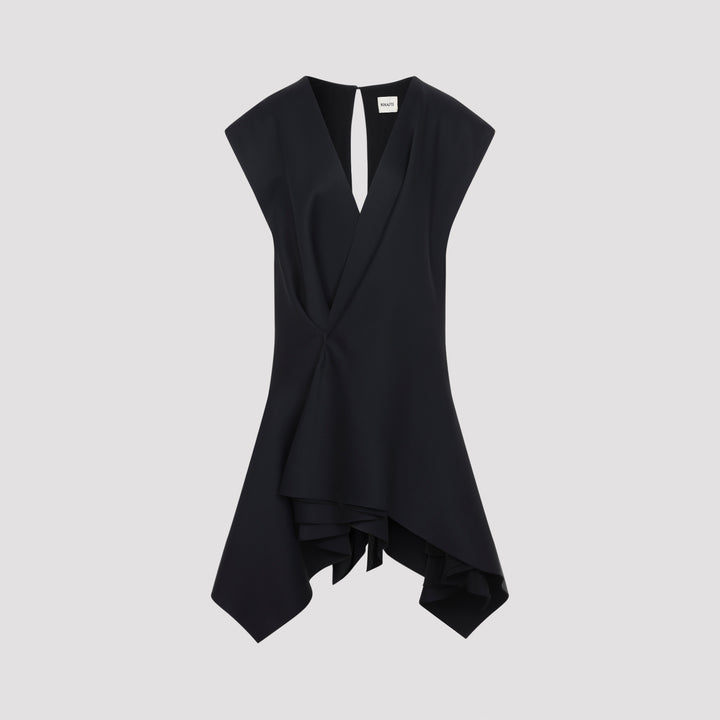 Khaite Midi dresses - Nero | 031c0f4d4b99a457edca30e69c5b49001bb0604e