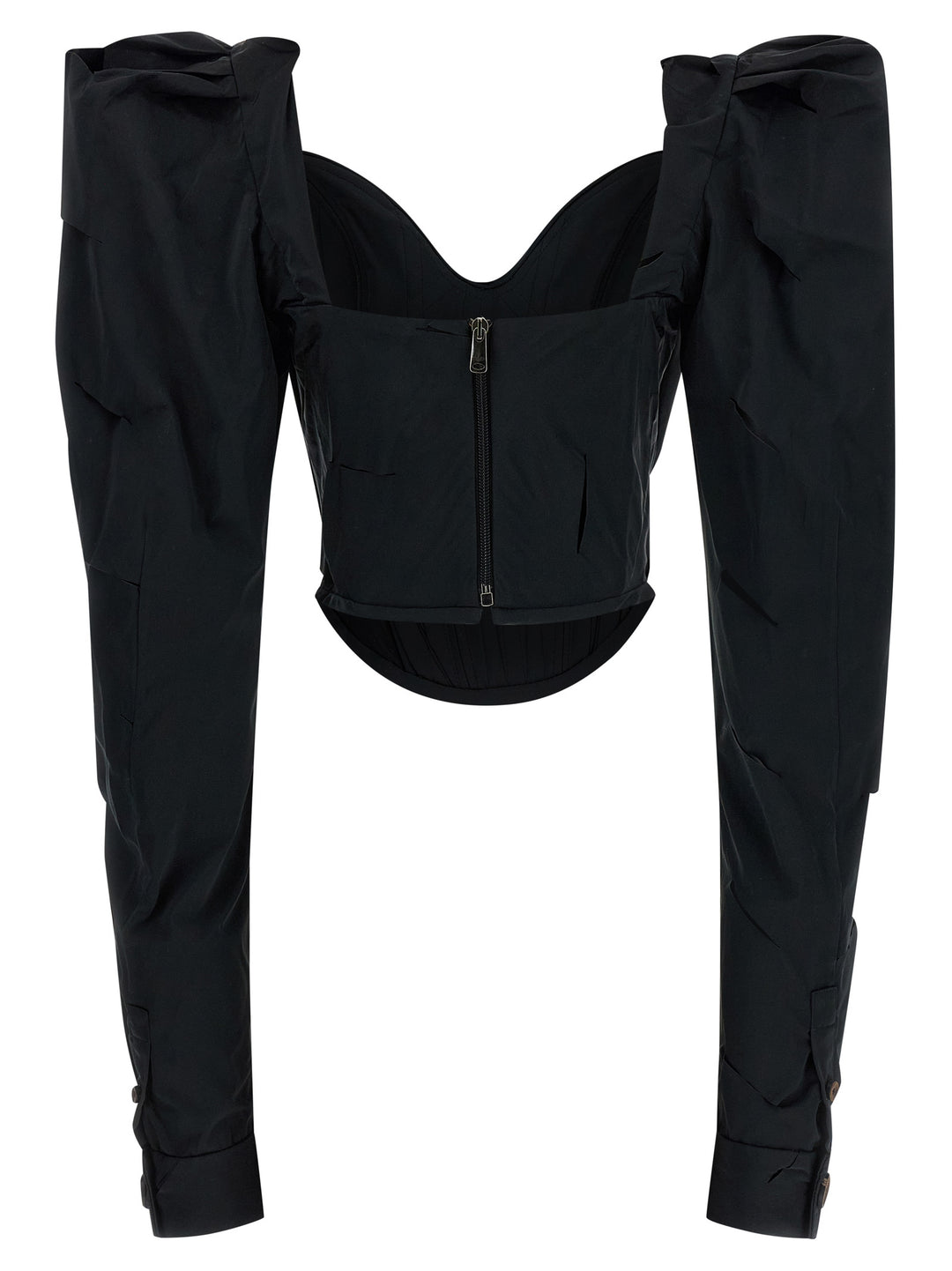 Vivienne Westwood Ls Sunday Corset Top - Nero | a99654c198deeb3771cf75d04747b26d0f946dba