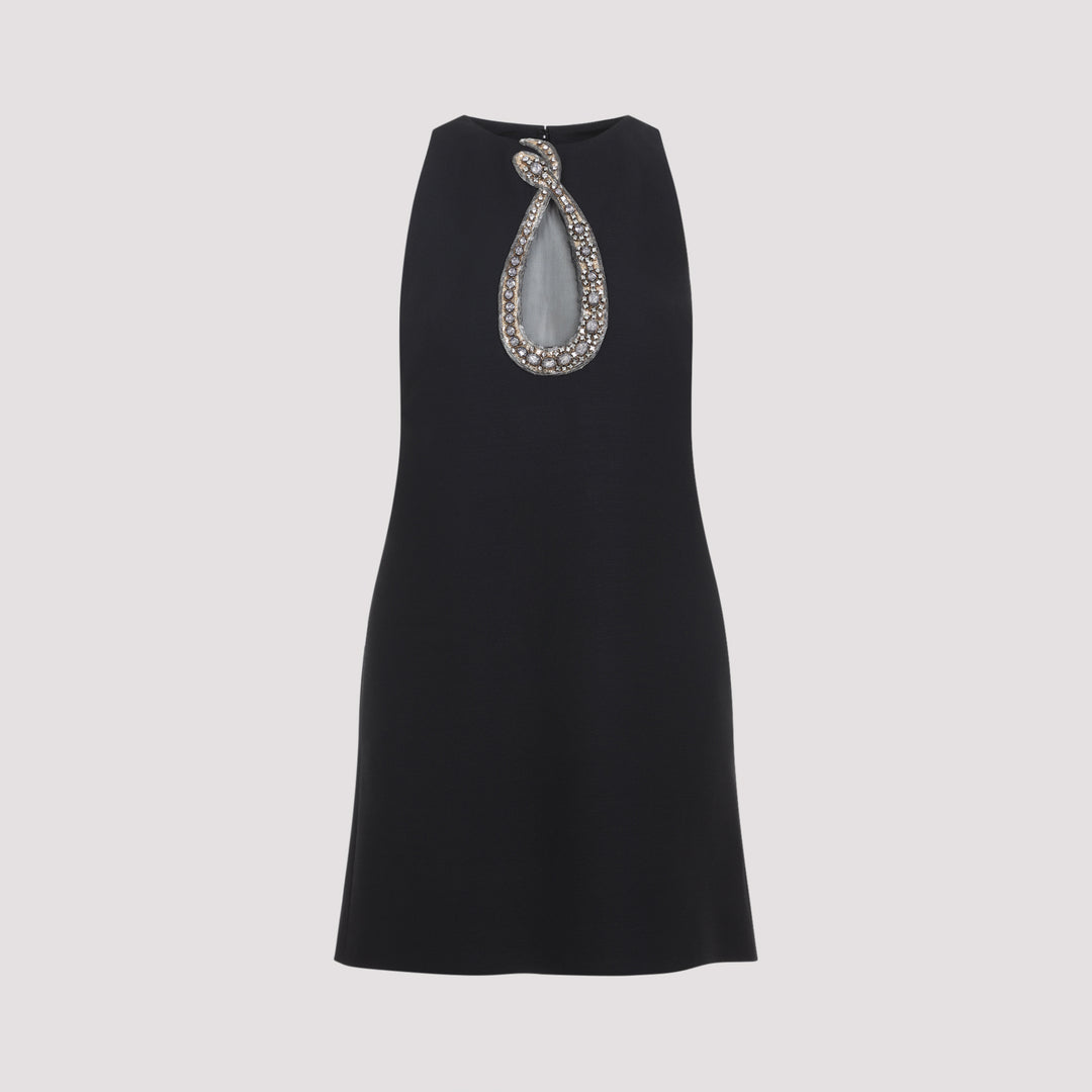 Valentino Mini dresses - Nero | 98e2815ed9f4426c1a8b2342e541da87abedf288