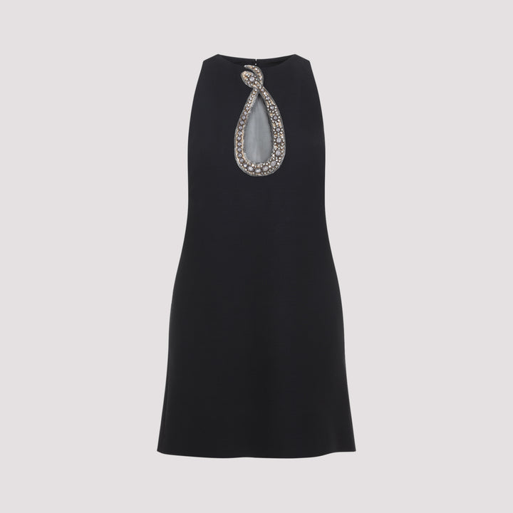 Valentino Mini dresses - Nero | 98e2815ed9f4426c1a8b2342e541da87abedf288
