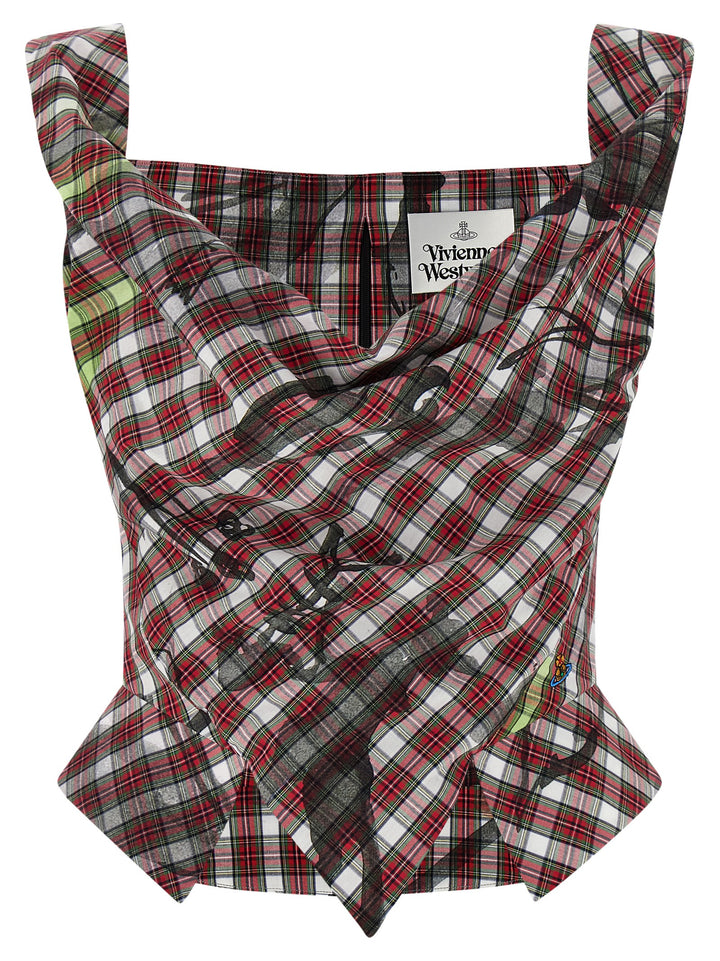 Vivienne Westwood Sunday Top - Rosso | 2ad11c95dff5eebea0257efd54a7e4e47a31f42f