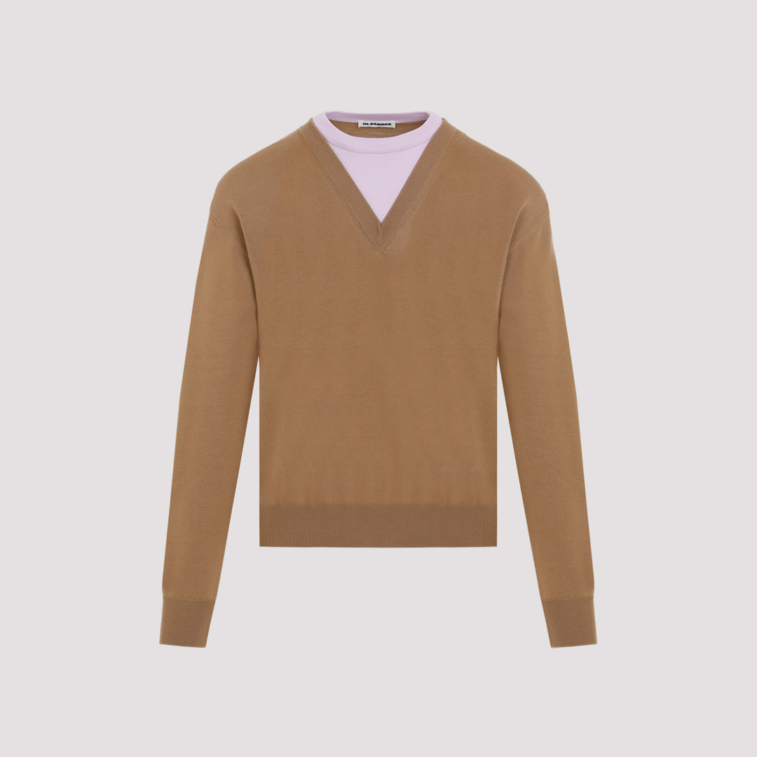 Jil Sander Pullover - Nude & Neutrals | 1c76904d9e6edec91c4bd480d37c230b0b0b5f41