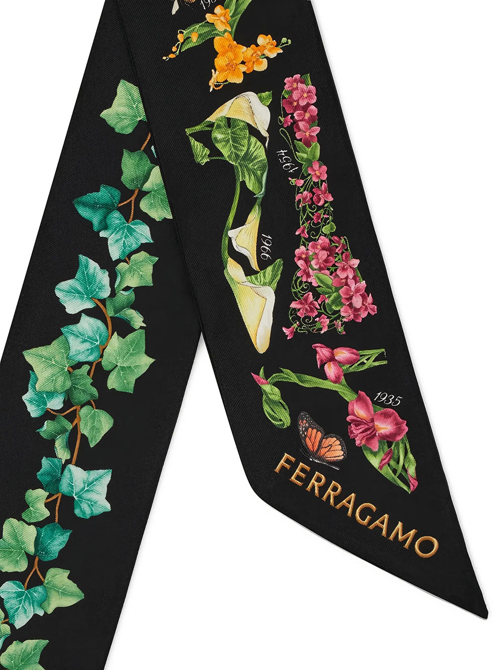 Ferragamo Foulards - Nero | 543ab42b8678f1f4ce2c082749079ab1e73a7628