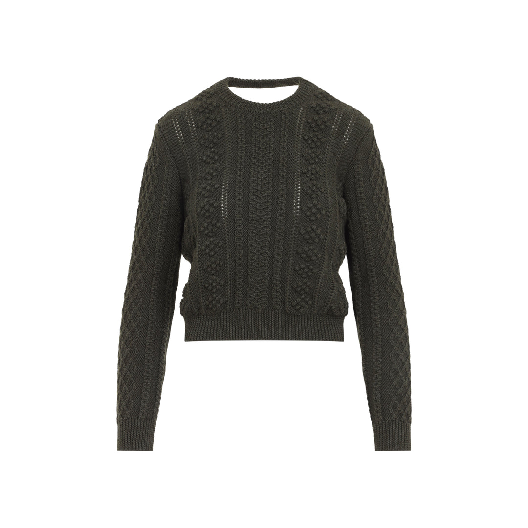 Jil Sander Sweater - Verde | 49fc1dcb450b09f1e62f964f69b2f88fd554e5a8