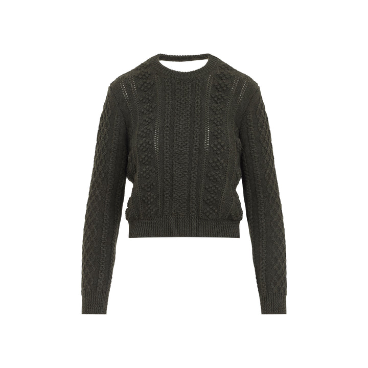 Jil Sander Sweater - Verde | 49fc1dcb450b09f1e62f964f69b2f88fd554e5a8