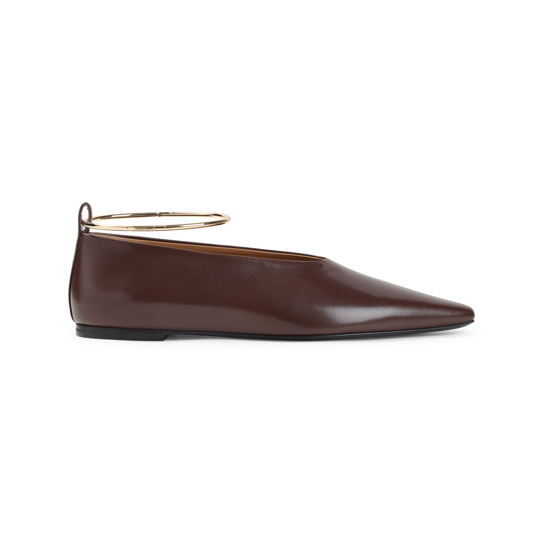 Jil Sander Ballerinas - Marrone | 343c6b84197ca63a108018e24cfcb7463d82a060
