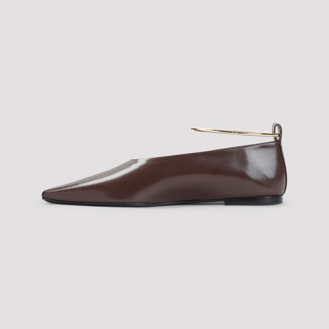 Jil Sander Ballerinas - Marrone | fe6cf1382aac3b66d0e4119ef1486c2a49f7ff35