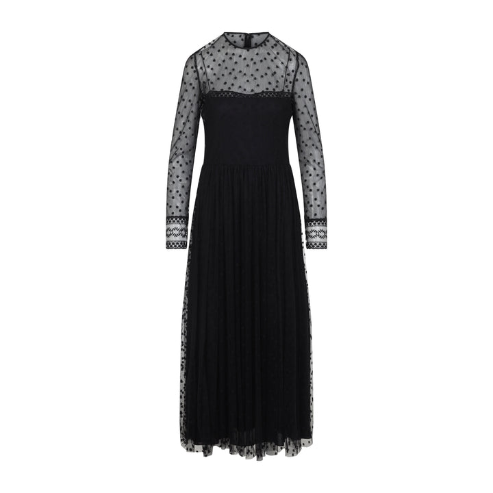 Alberta Ferretti Midi dresses - Nero | 412c5a6d339253ea1d714be12d209621ac408111