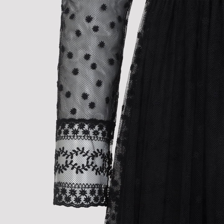 Alberta Ferretti Midi dresses - Nero | 5be05f0a1a5c89e7ccf5aaf43d417b66c100a6d7