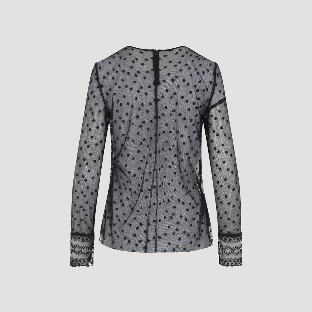Alberta Ferretti Top - Nero | 35b655c59246a903aa442f2f74b021c9466e59db