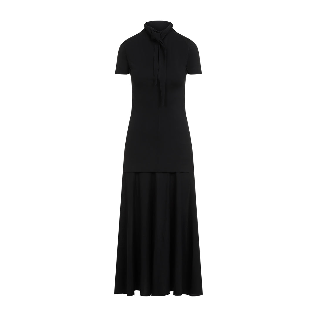 Jil Sander Long dresses - Nero | 2502a80e8166d224da4c5b3b0d50a643108d8d4b