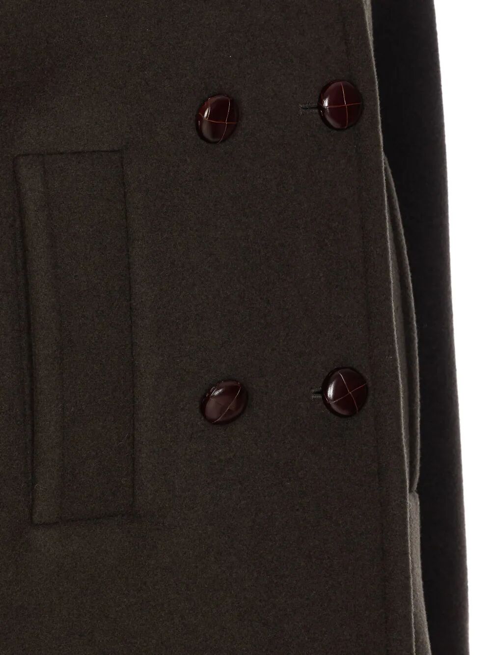 Isabel Marant Double breasted & peacoat - Verde | f5827de1dafd2b05247c36bb48237ba1323cc8a2