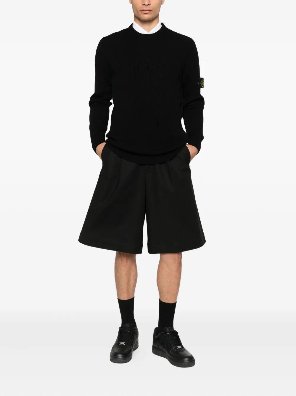 Stone Island Pullover - Nero | 06a447e62069638c673541abcc8efb2b51edb370