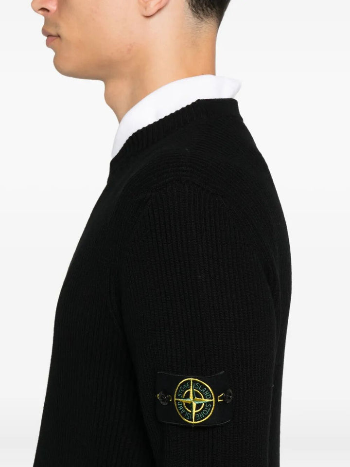 Stone Island Pullover - Nero | 448fd92da142cbd48f9762a9348a7dc0b807c18f