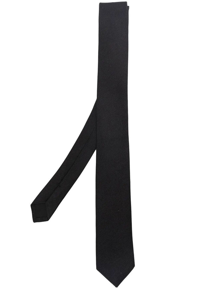 Saint Laurent Paris Ties - Nero | e9ca07cd511ad3c103280547b4d091f32a17b893