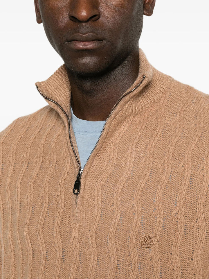 Etro Turtle neck - Nude & Neutrals | 16b5a27c6217dd311b6de69eb6951df0f9aad686