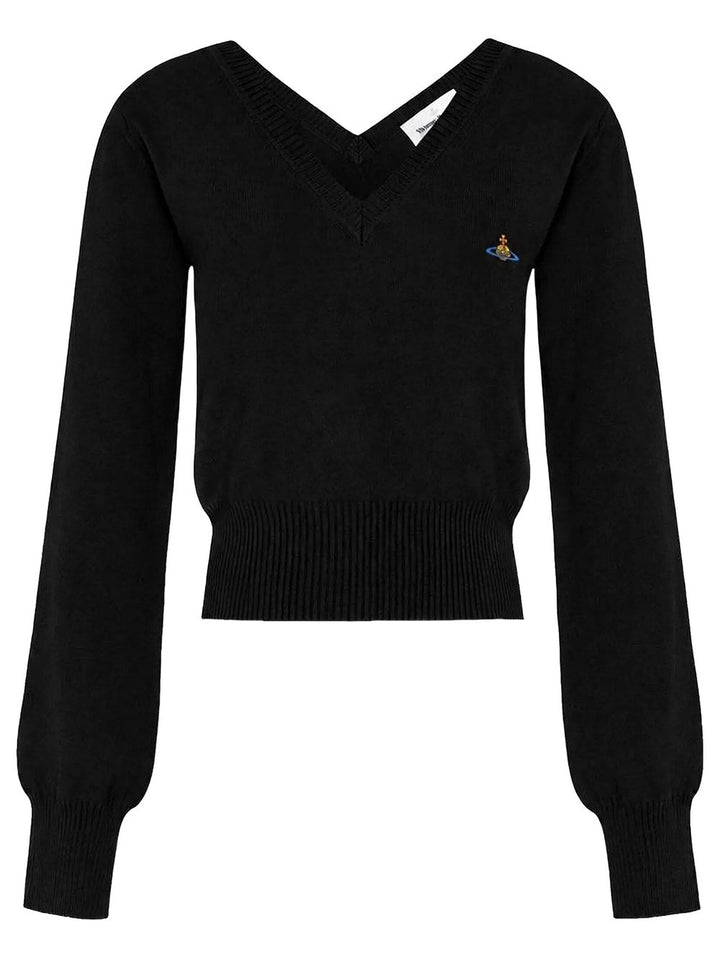Vivienne Westwood V neck - Nero | 3f246b8aa605e18fe3ae3c4f31728b1634d1c7a6