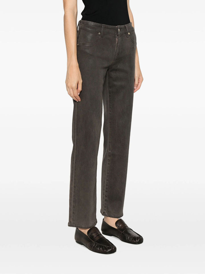 7 For All Mankind Straight leg - Marrone | 6bda38d48dd79c64100f80e32b1c16f52bc45761
