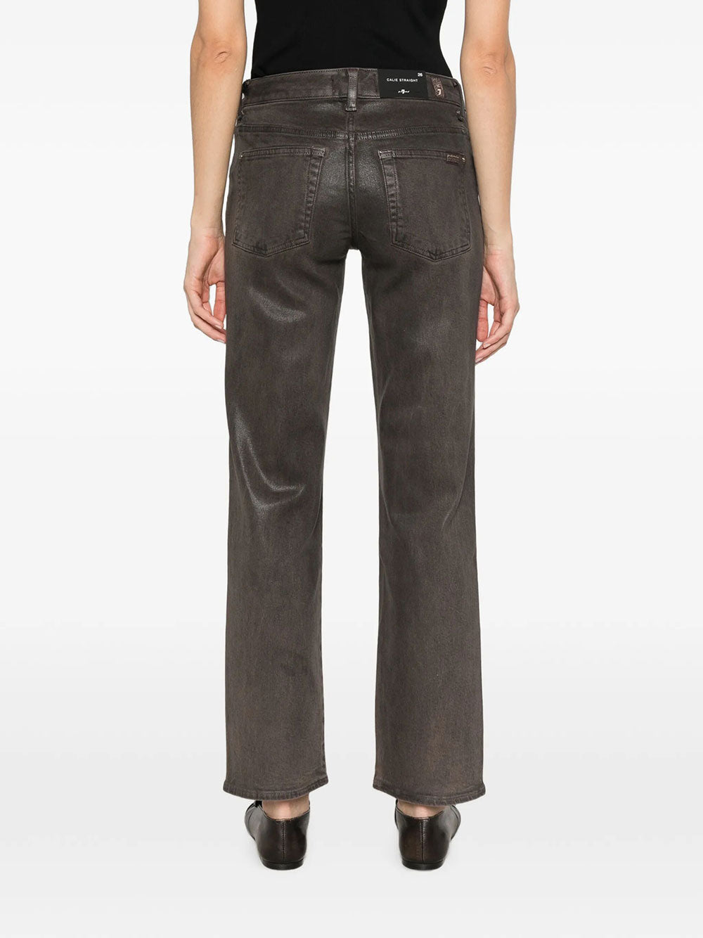 7 For All Mankind Straight leg - Marrone | aa00a6fa377b62be8044a03f73b7acecbd4a6585