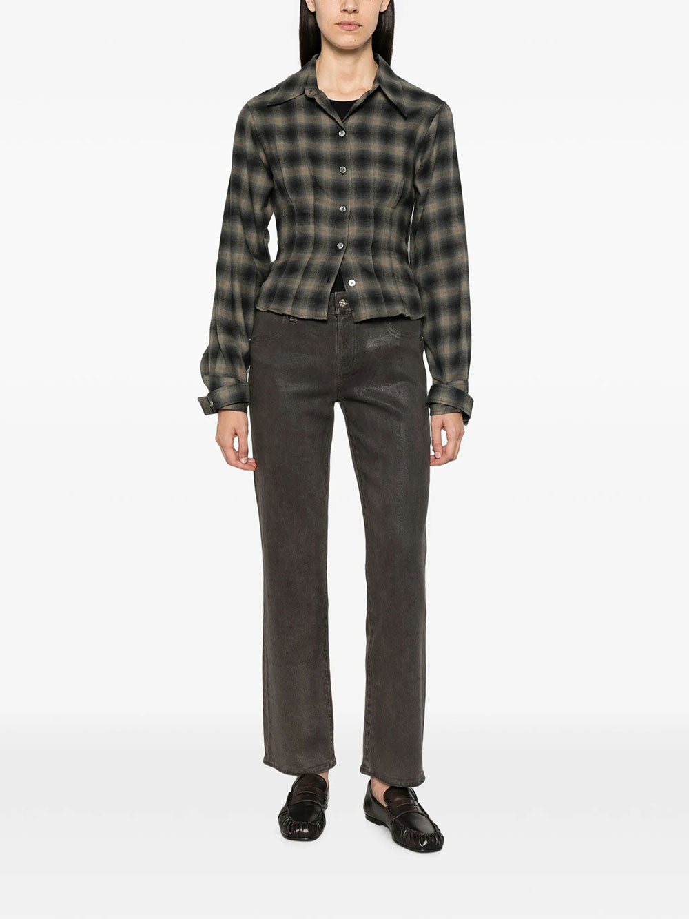 7 For All Mankind Straight leg - Marrone | 3e823c58a0b87a78244ea227e99d02b673ae1197