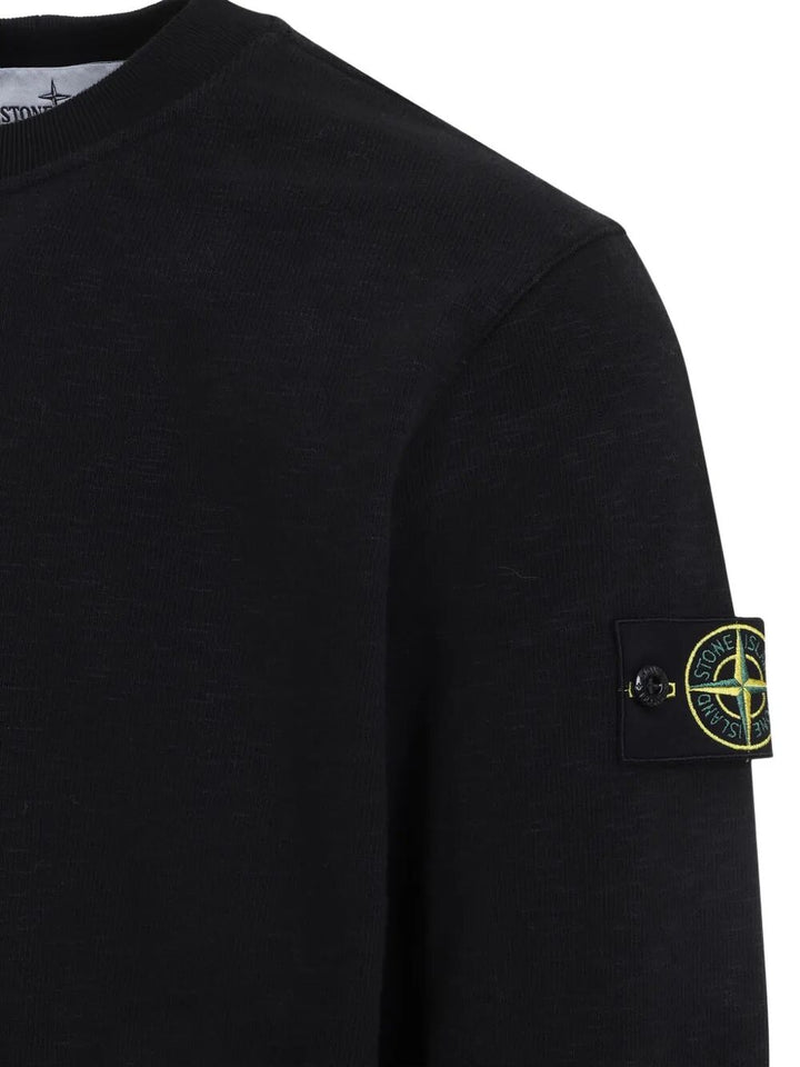 Stone Island Round neck - Nero | b40d66102295e04632922a5bc4ca8e7ea68502da