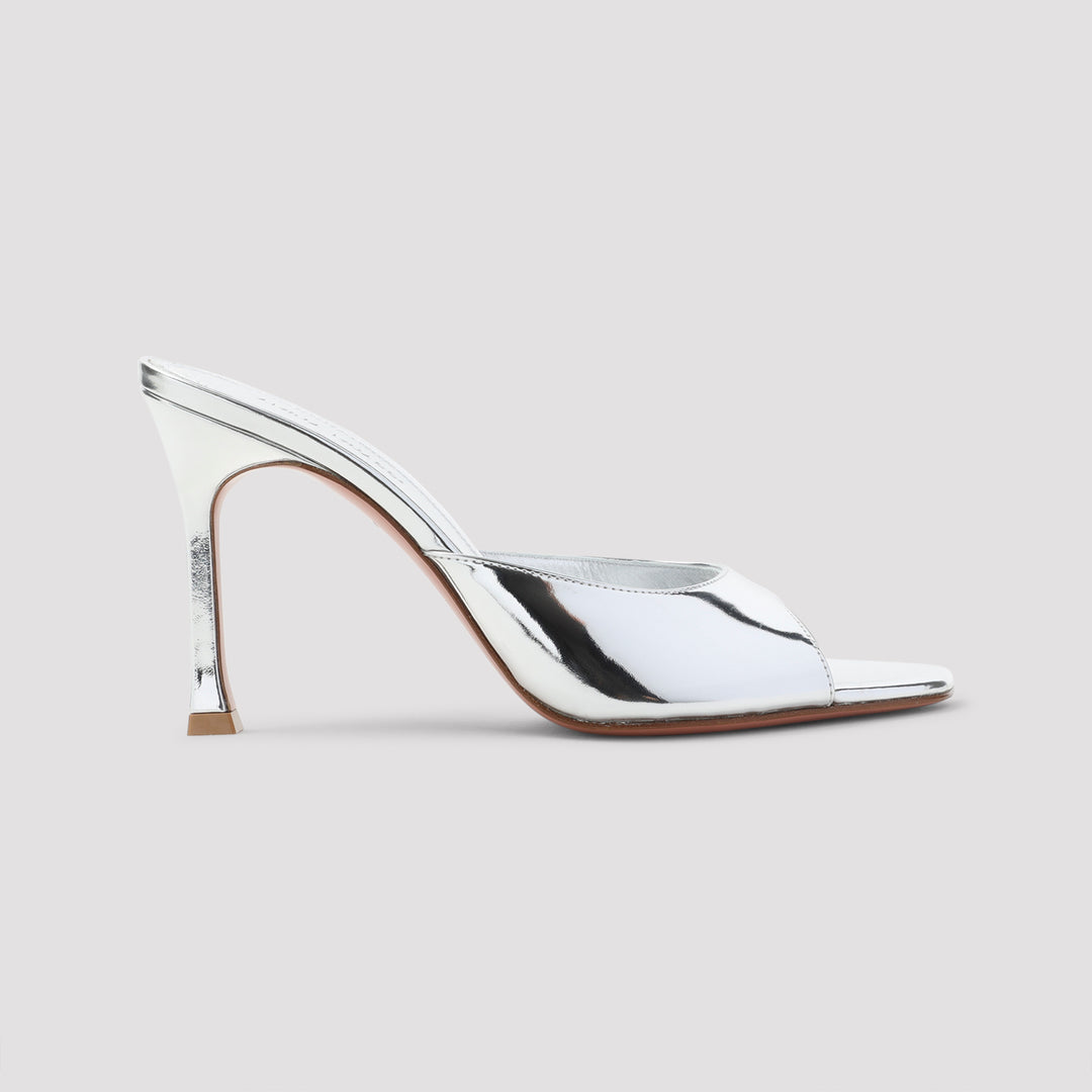 Amina Muaddi Sandali - Metallic | dc6a87ce43234ba64040b58250453f7834df00a0