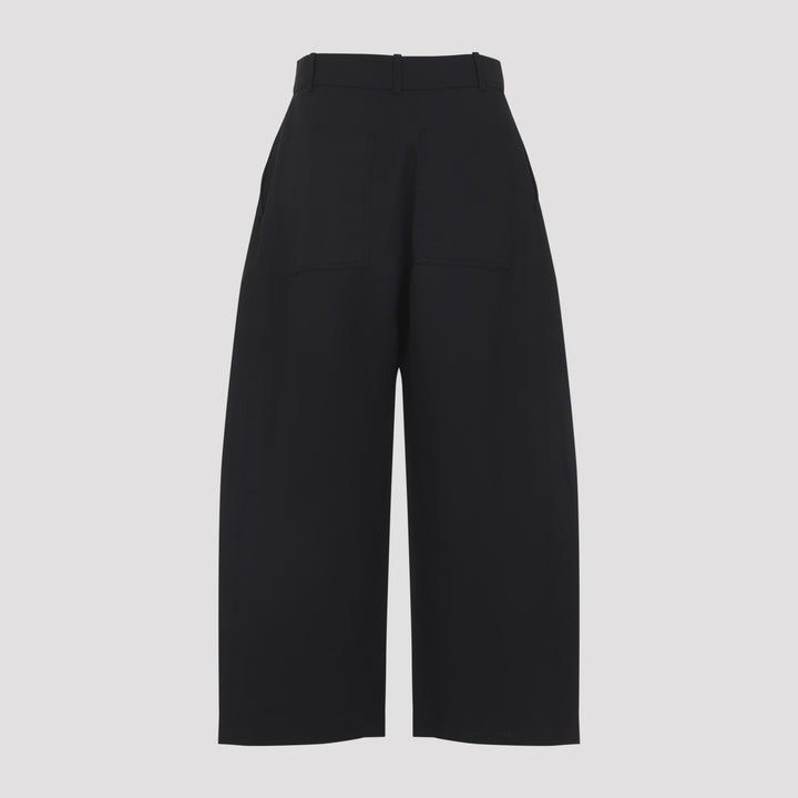 Studio Nicholson Wide leg - Nero | 2696b05729915f4a6bb720a0c9723dbb964d8ded